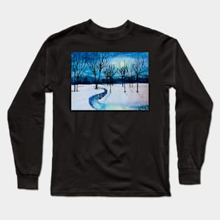 Winter Night No. 2 Long Sleeve T-Shirt